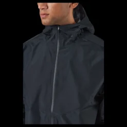 Discount Nike GORE-TEX INFINIUM™ Men's Trail Running Jacket BLACK/DK SMOKE GREY Blå