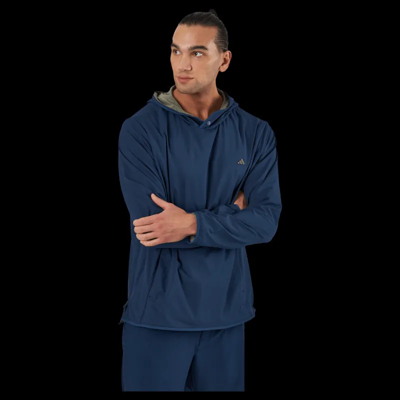 adidas Go-To Lightweight WIND.RDY Golf Hoodie Collegiate Navy Blå Online