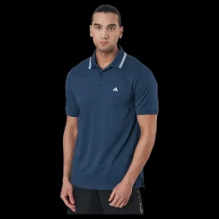 Sale adidas golf Go-to Primegreen Pique Polo Navy / White Blå
