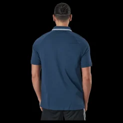 Sale adidas golf Go-to Primegreen Pique Polo Navy / White Blå