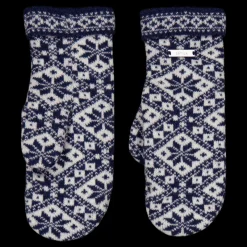 New Sätila of Sweden Grace Mitten Navy Blå