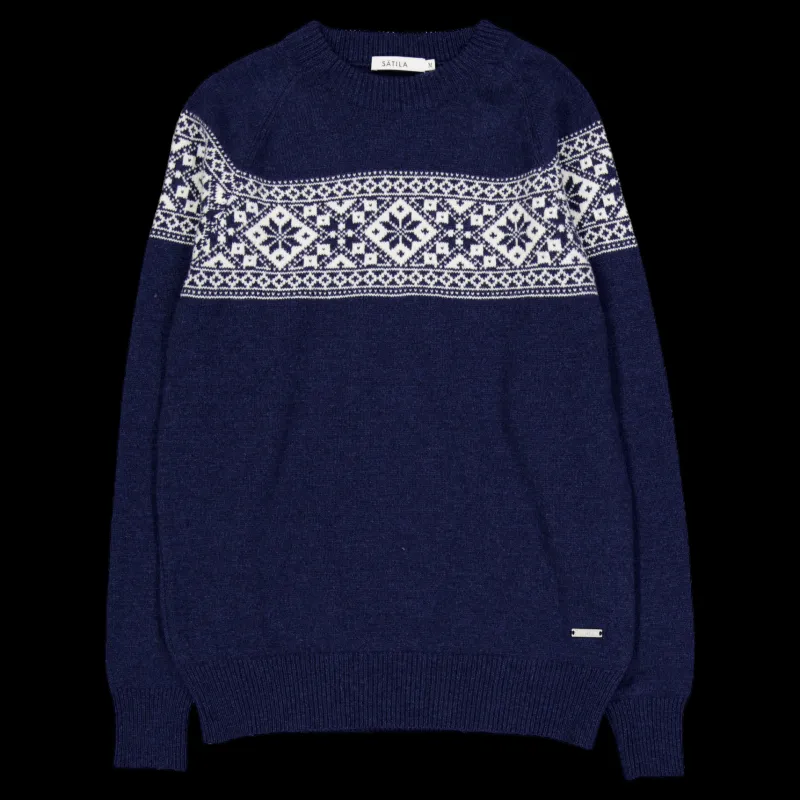 Sätila of Sweden Grace Sweater Navy Blå New