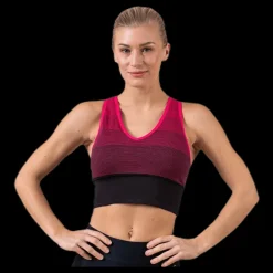 BLACC Gradient Seamless Top Pink Rosa Outlet