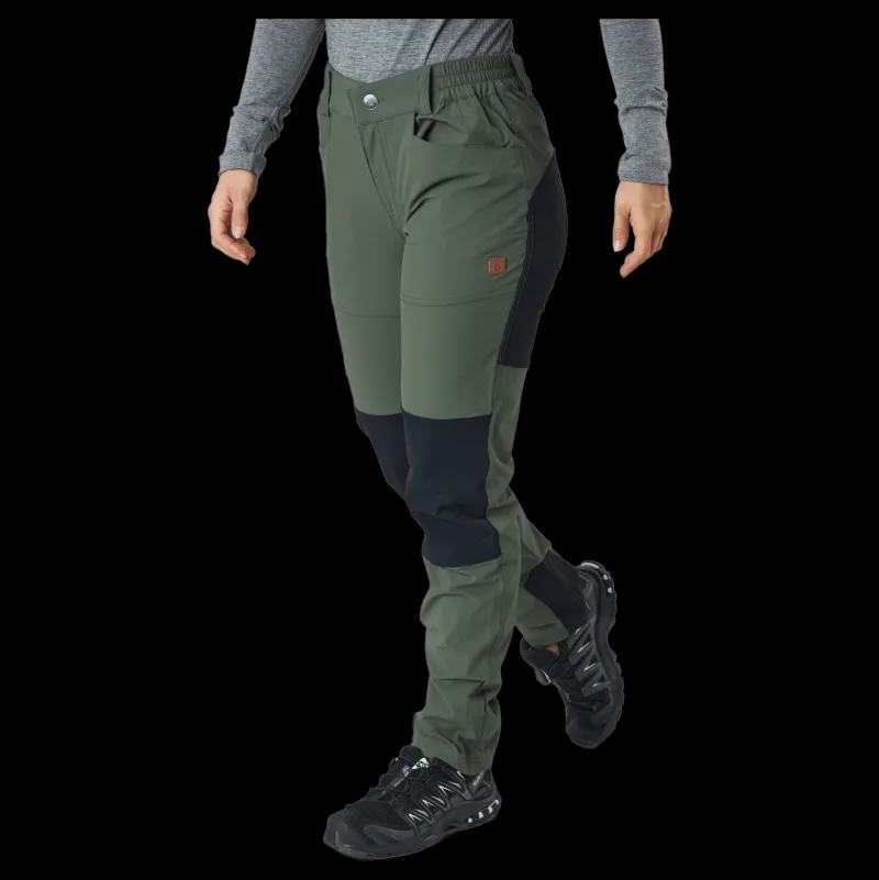Best Dobsom Grand Canyon Pants W Olive Grå