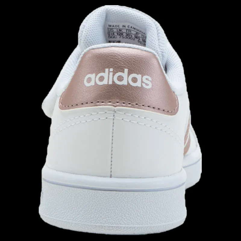 Hot adidas Grand Court Shoes Cloud White / Copper Met. / Light Granite Vit