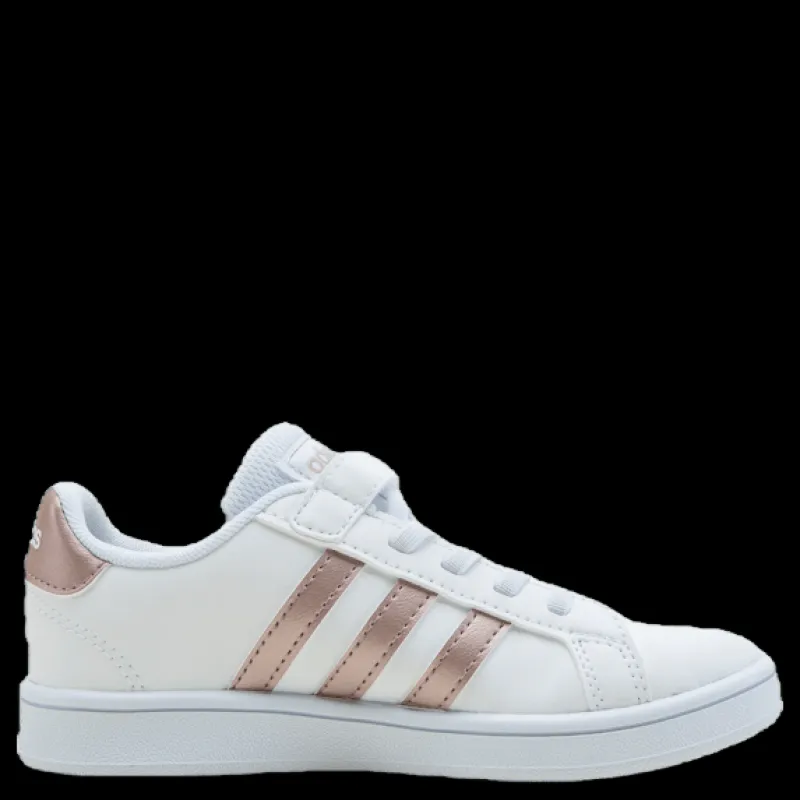Hot adidas Grand Court Shoes Cloud White / Copper Met. / Light Granite Vit