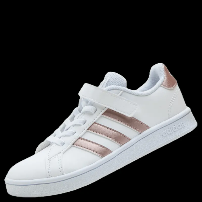 Hot adidas Grand Court Shoes Cloud White / Copper Met. / Light Granite Vit