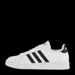 adidas Grand Court Shoes Cloud White / Core Black / Cloud White Vit Clearance