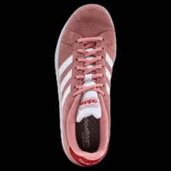 Discount adidas Grand Court Shoes Glow Pink / Cloud White / Glory Red Rosa