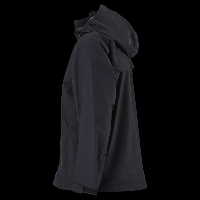 Didriksons Grand Yt Rain Jacket Black Svart Sale