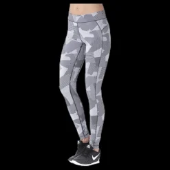 Sale Casall Graphic line tights White Vit