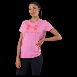 Under Armour Graphic Sportstyle Classic Crew Pink Rosa Clearance