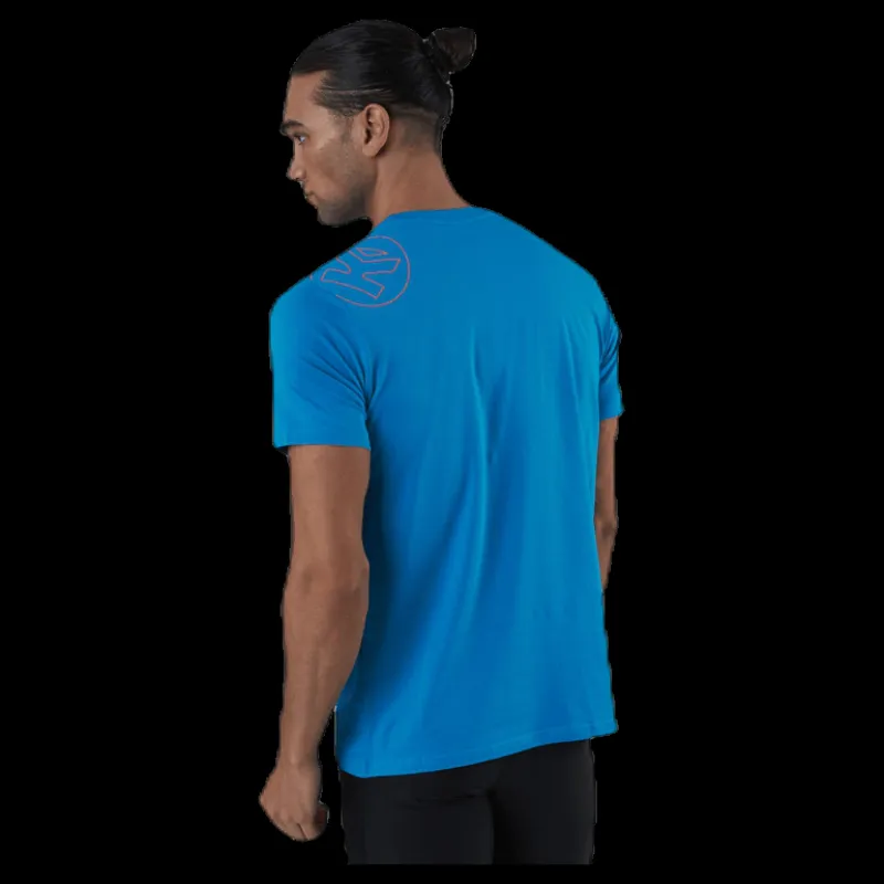 Kempa Graphic T-shirt Blue Blå Outlet