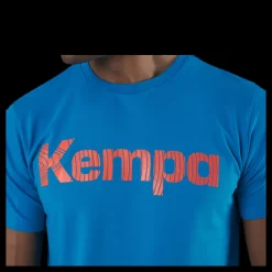 Kempa Graphic T-shirt Blue Blå Outlet
