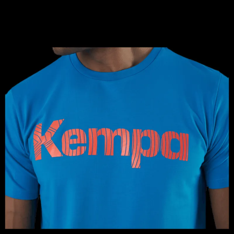 Kempa Graphic T-shirt Blue Blå Outlet