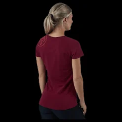 Online Kempa Graphic T-Shirt Red Röd