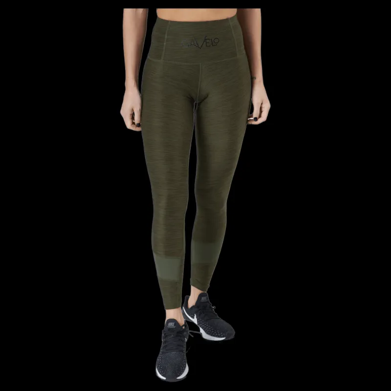 Gavelo Green Melange Swirl Army Green Grön