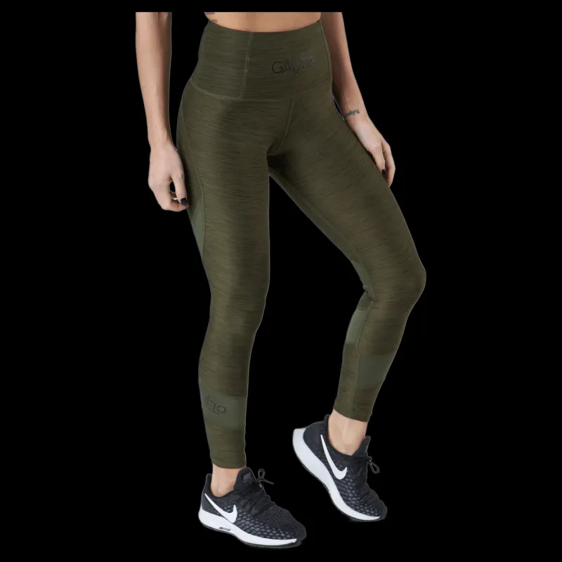 Gavelo Green Melange Swirl Army Green Grön