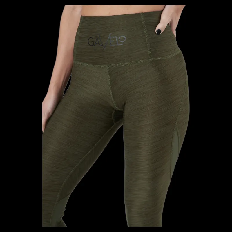 Gavelo Green Melange Swirl Army Green Grön