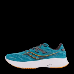 Saucony Guide 16 Agave/marigold Blå Online