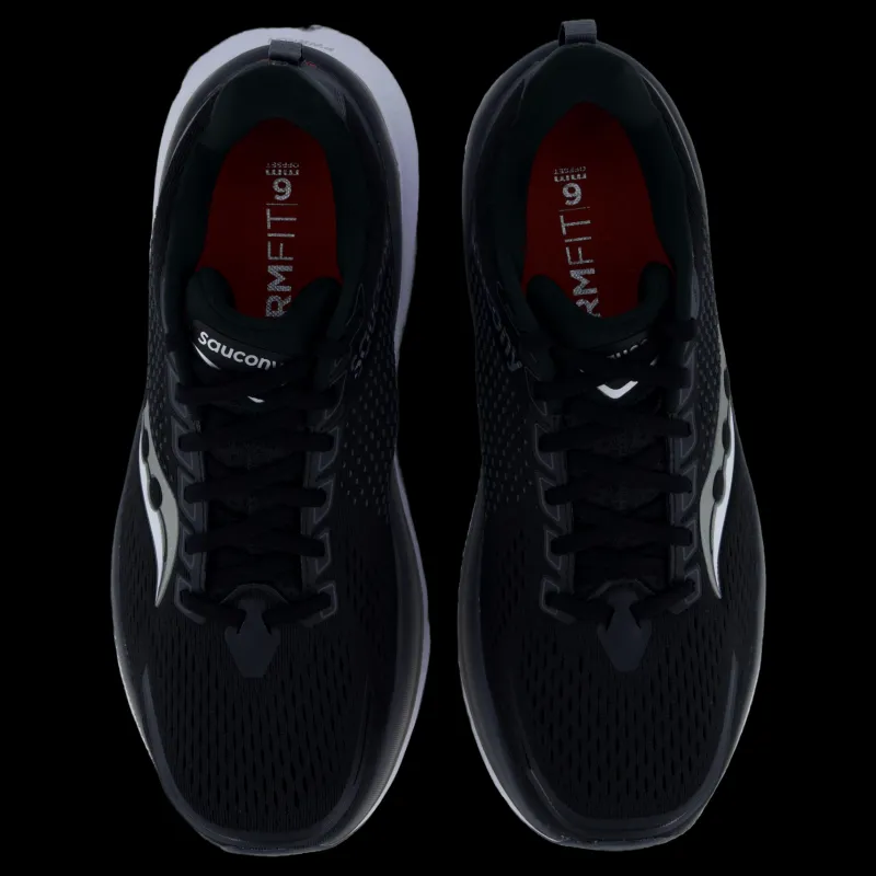 Saucony Guide 17 Black/shadow Svart Best