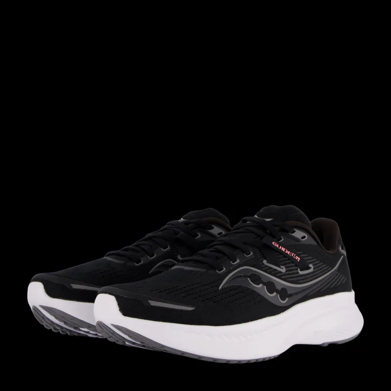 Saucony Guide 16 Black/white Svart New