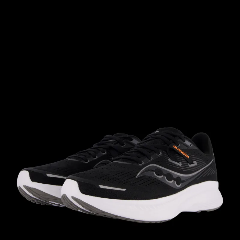 New Saucony Guide 16 Black/white Svart