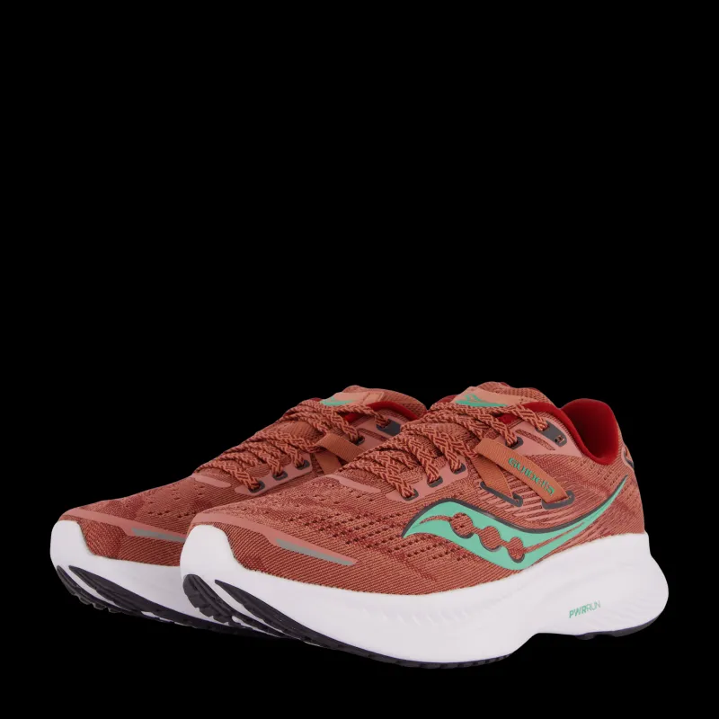 Saucony Guide 16 Soot/sprig Röd