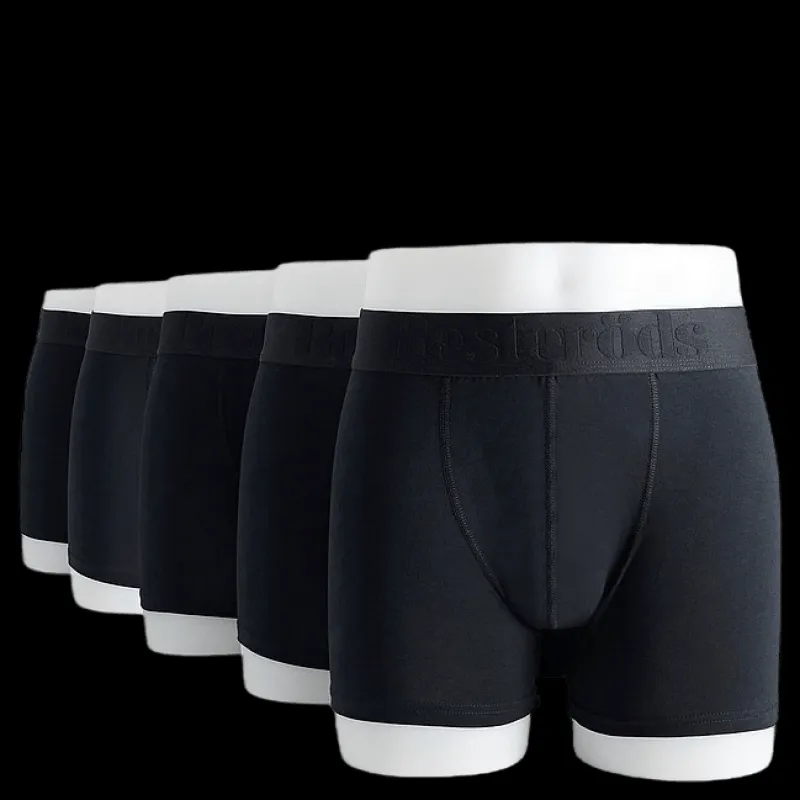 Resteröds Gunnar Cotton 5-pack Black Svart Outlet