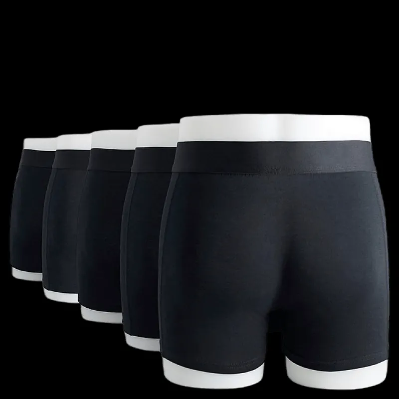 Resteröds Gunnar Cotton 5-pack Black Svart Outlet