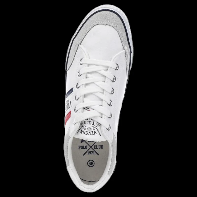 Sale Vinson Polo Club Gwyn White Vit