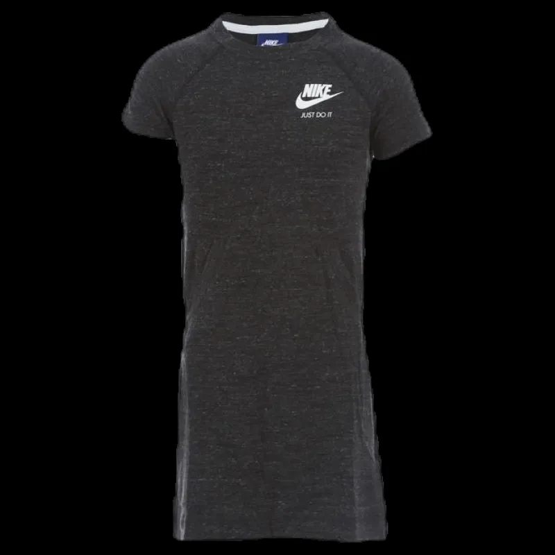 New Nike Gym Vintage Dress Youth Black Svart