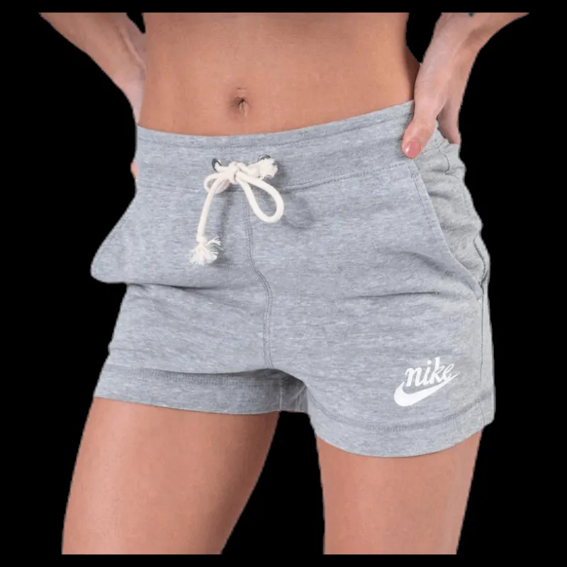 Nike Gym Vintage Short Grey Blå Best