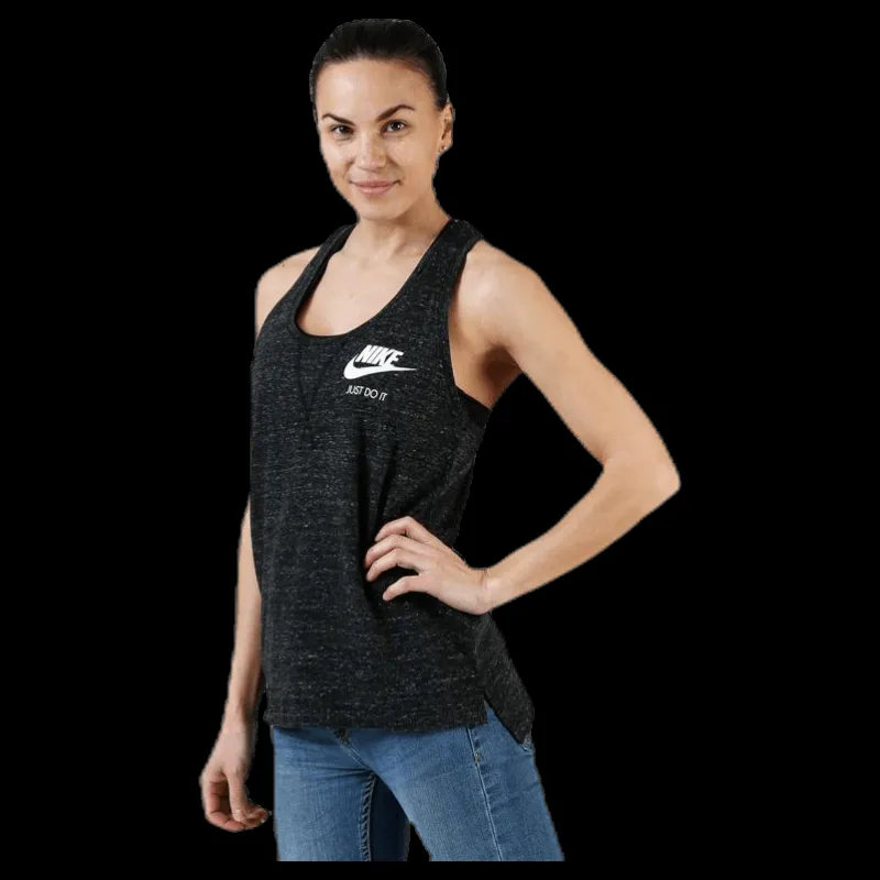 Best Nike Gym Vintage Tank Black Svart