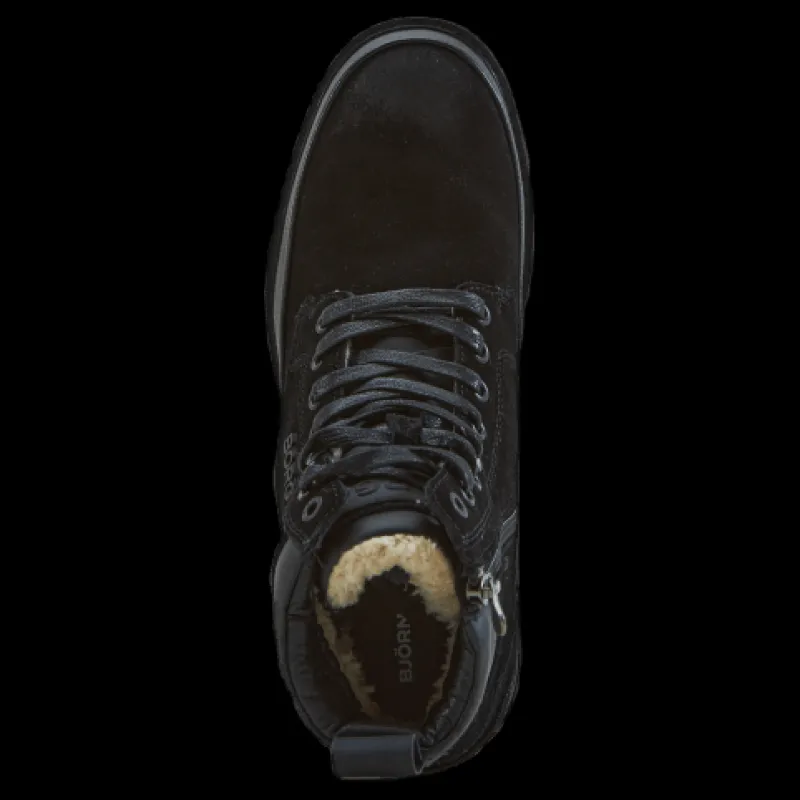 New Björn Borg H200 Hgh Sue Fur M Black Svart