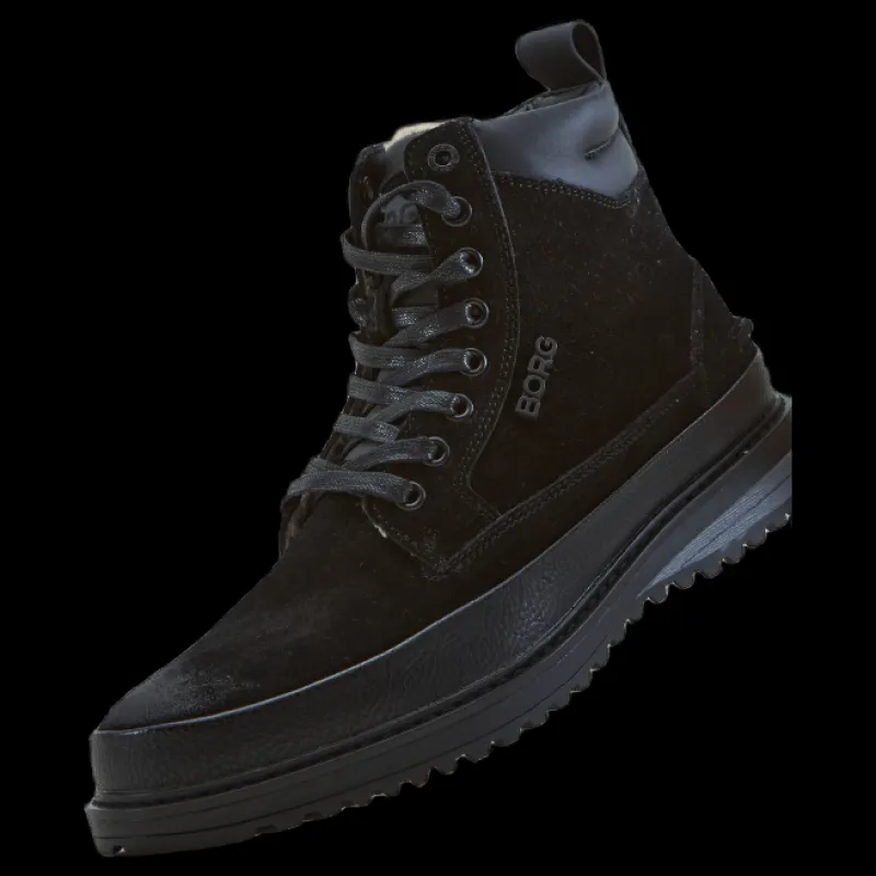 New Björn Borg H200 Hgh Sue Fur M Black Svart