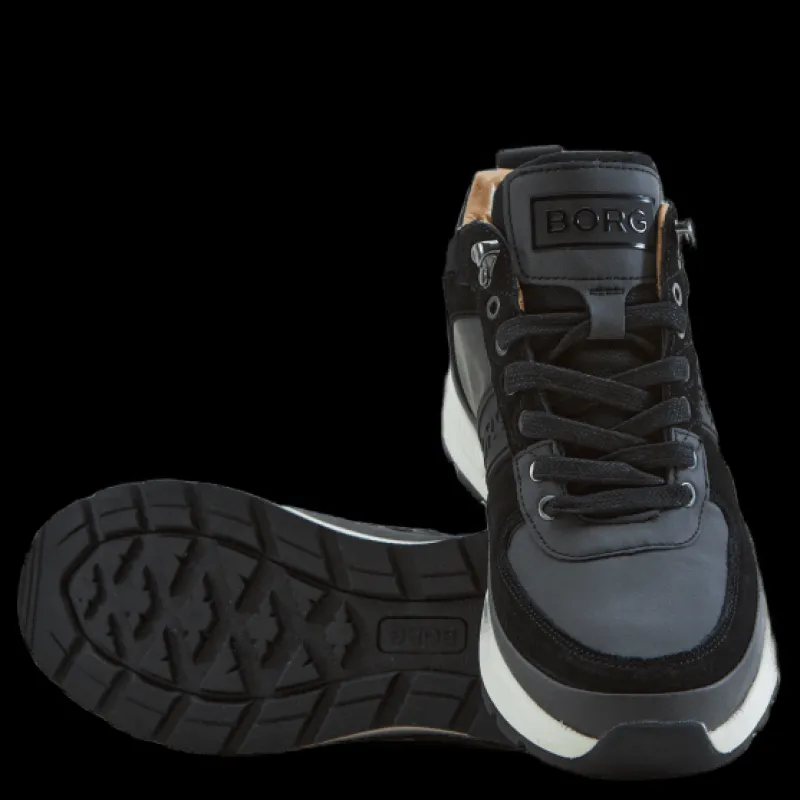 Björn Borg H100 Mid Wpt M Black Svart Hot