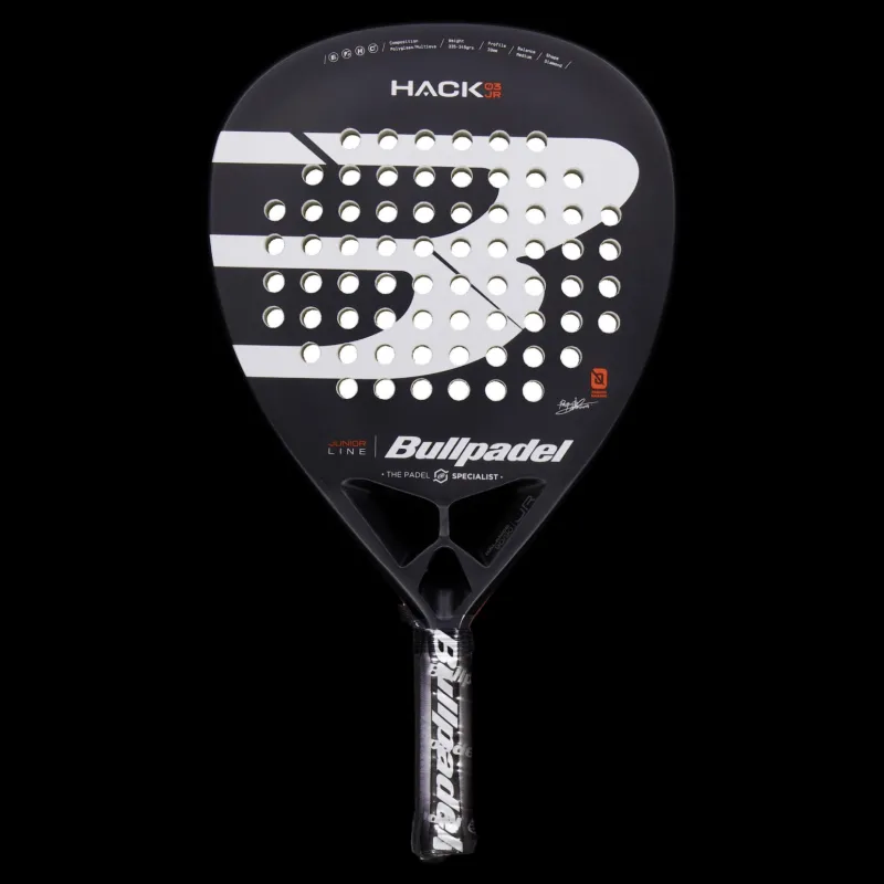 Bullpadel Hack Junior 24 Black Svart Discount