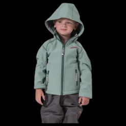 Discount Virvelvind Hagla Softshell Jacket Green Grön