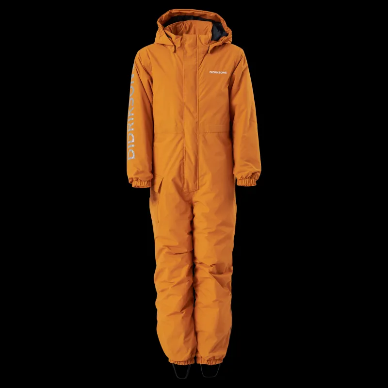 Didriksons Hailey Kids Cover 2 Burnt Glow Orange Best