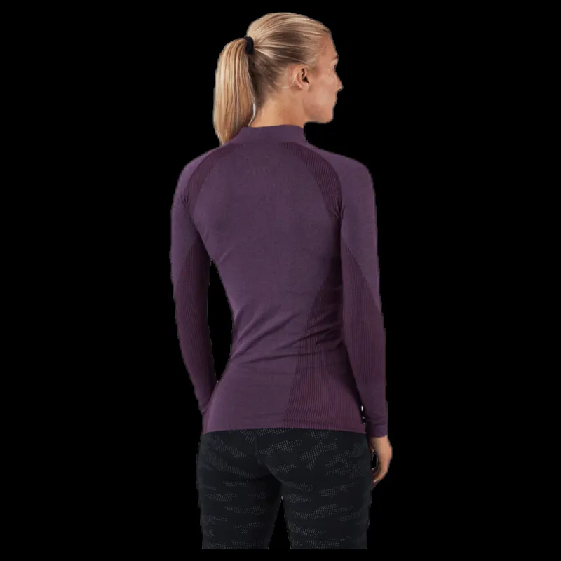 Endurance Halen Seamless Midlayer Purple Lila Online