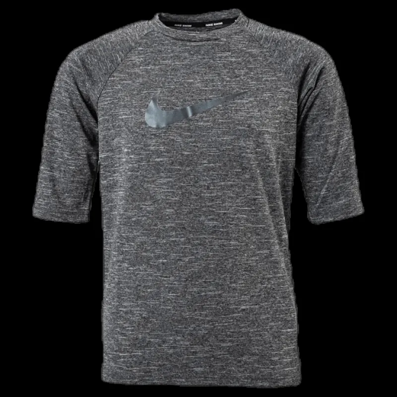 Nike Swim Half Sleeve Hydroguard Junior Black Svart Outlet