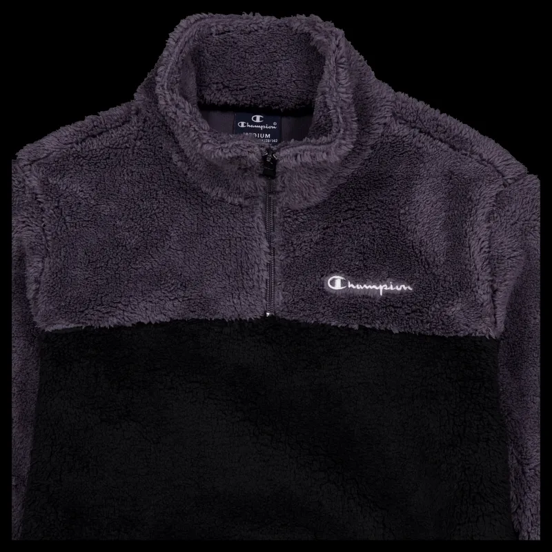 Champion Half Zip Top Black Beauty Svart Sale