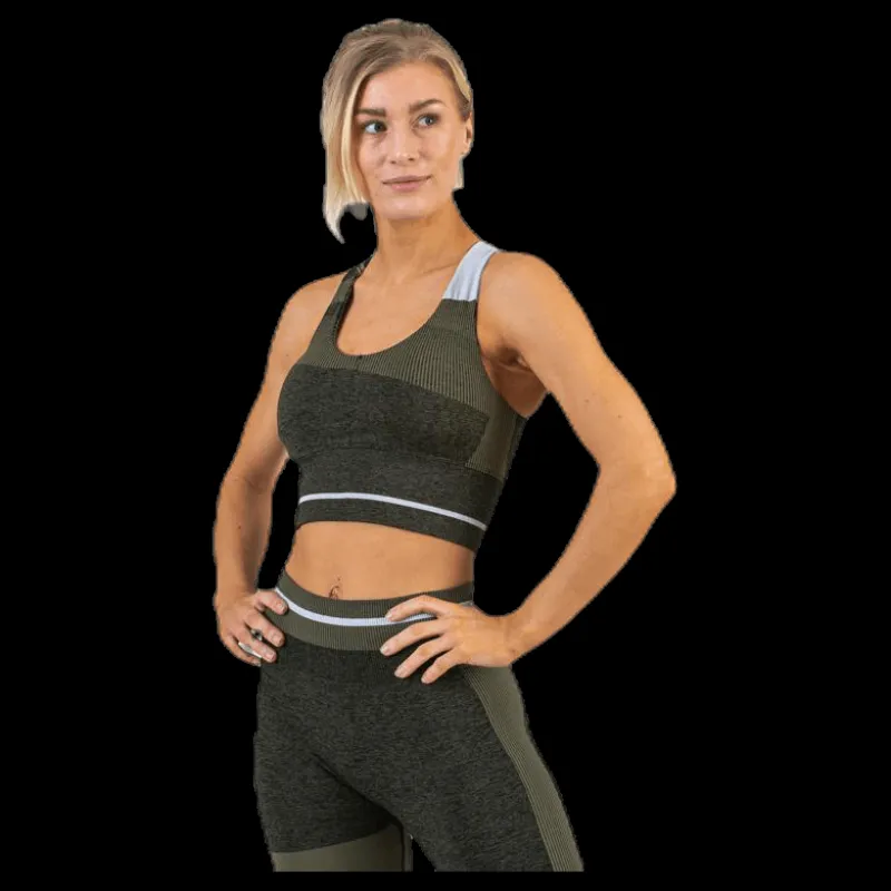Outlet BLACC Halley Seamless Bra Green Grön