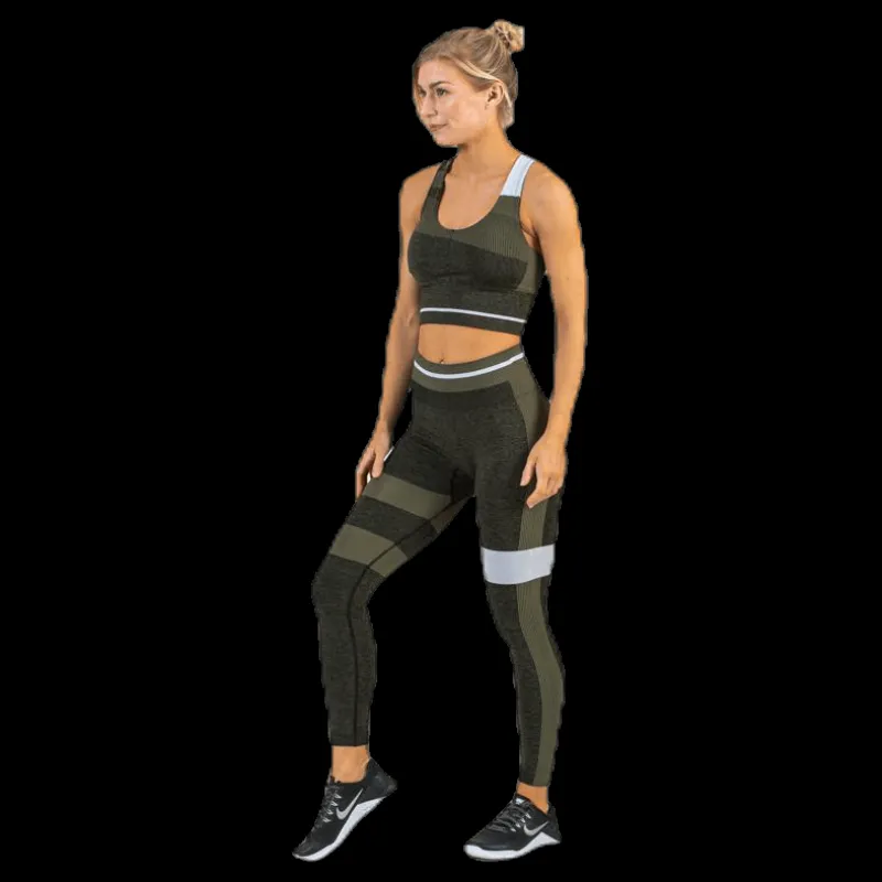 Outlet BLACC Halley Seamless Bra Green Grön