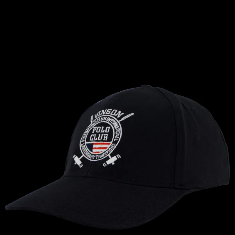 Vinson Polo Club Hamilton Black Svart Hot