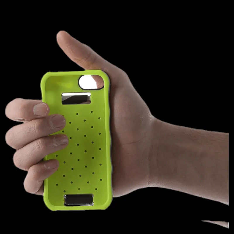 Hot Nike EQ Hand Held Phone Case iPhone5 Grey/Yellow Grå och Gul
