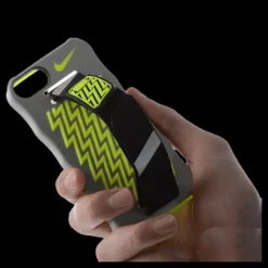 Hot Nike EQ Hand Held Phone Case iPhone5 Grey/Yellow Grå och Gul