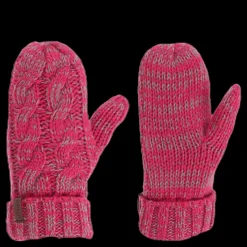 Hot Lindberg Handlight Reflective Mitten Pink/Grey Rosa och Grå