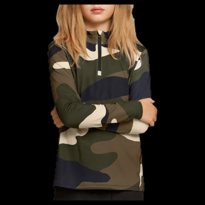 Online Björn Borg Harald Midlayer Half Zip Junior Patterned Mönstrad